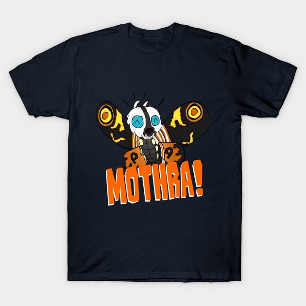 Mothra: The Adorable kaiju T-Shirt by Trevpocalypse